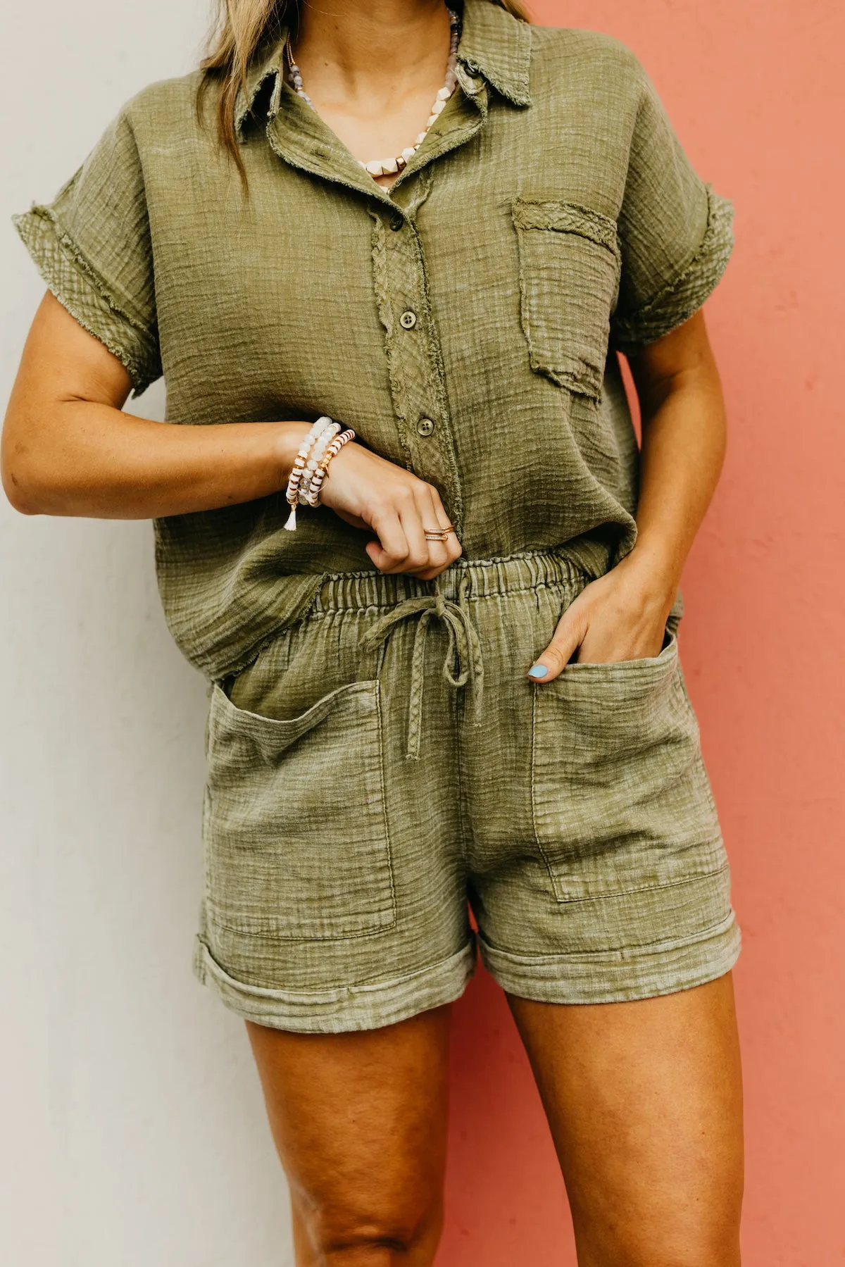 The Shane Gauze Shorts