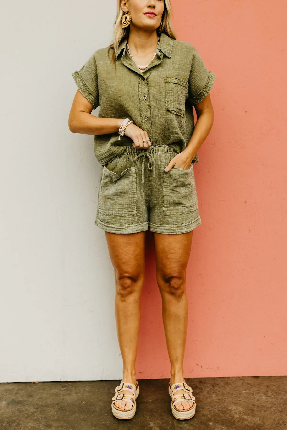 The Shane Gauze Shorts