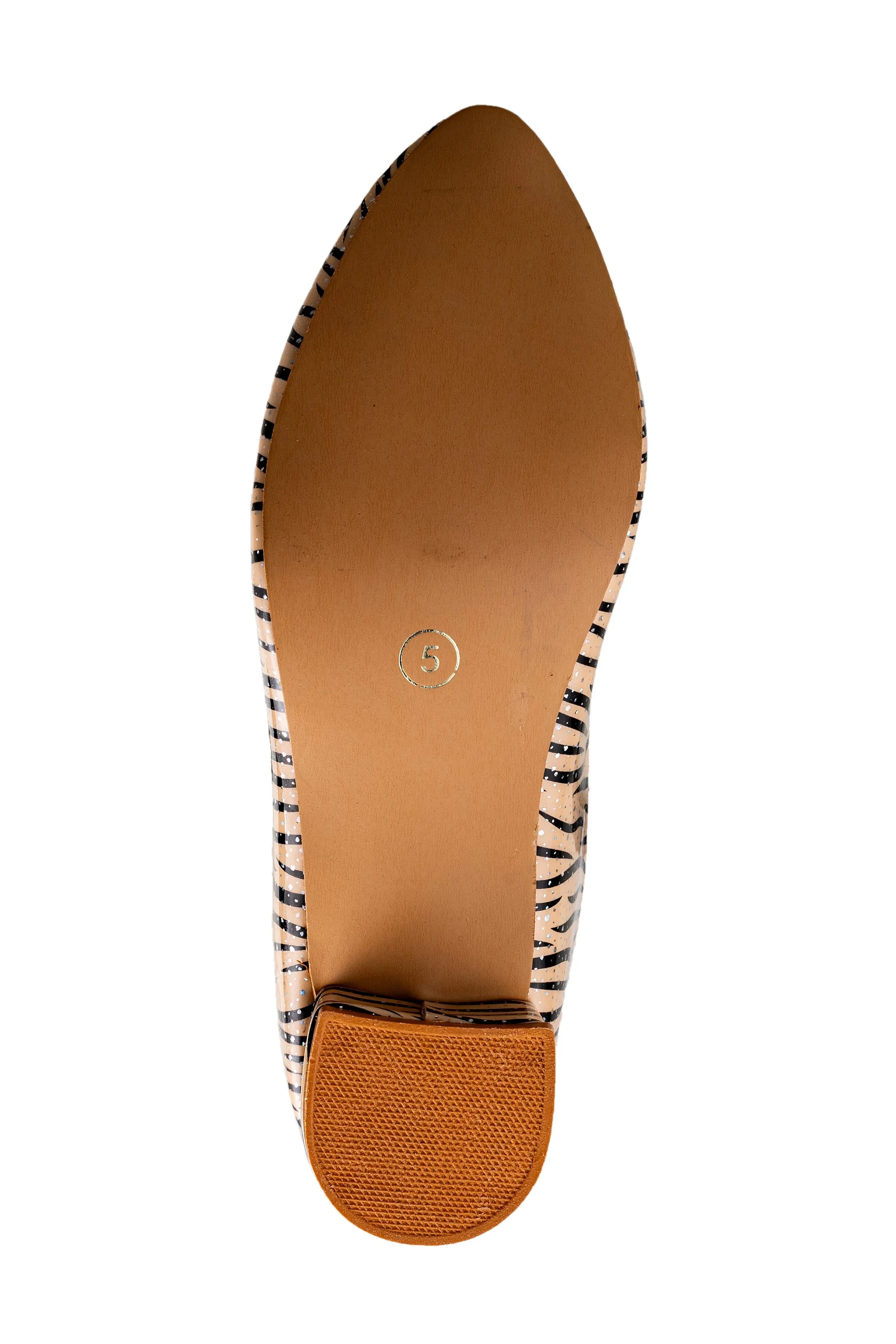 Titas Girls Golden / Black Shoe