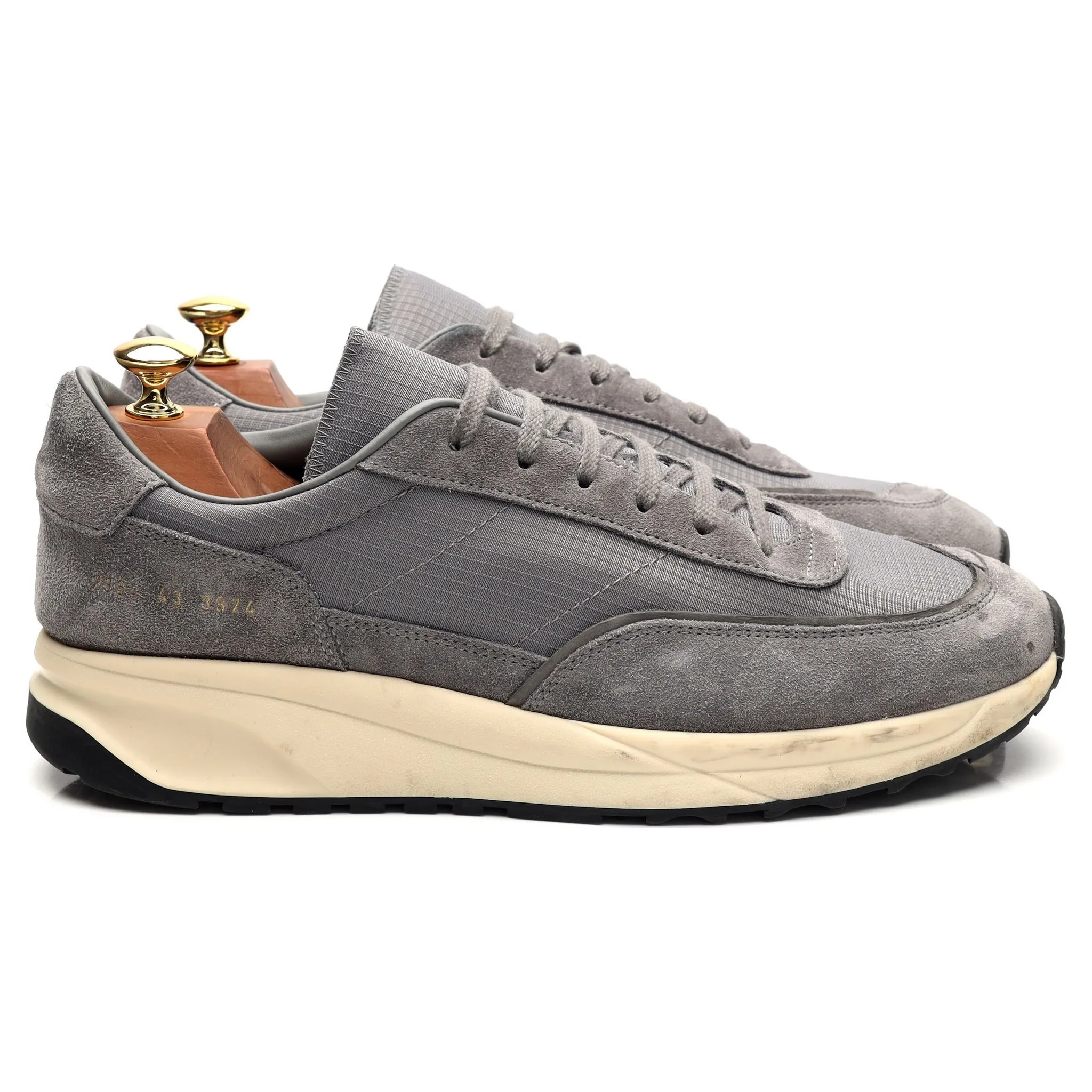 'Track 80' Grey Suede Sneaker UK 9 EU 43