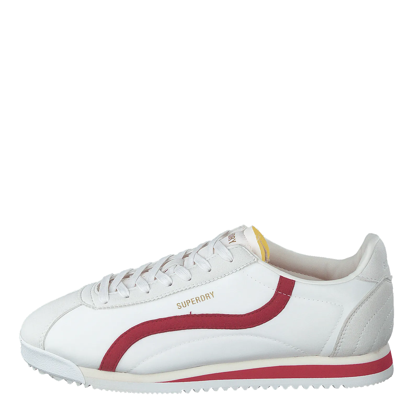 Vegan Retro Track Ov Runner Ecru/red