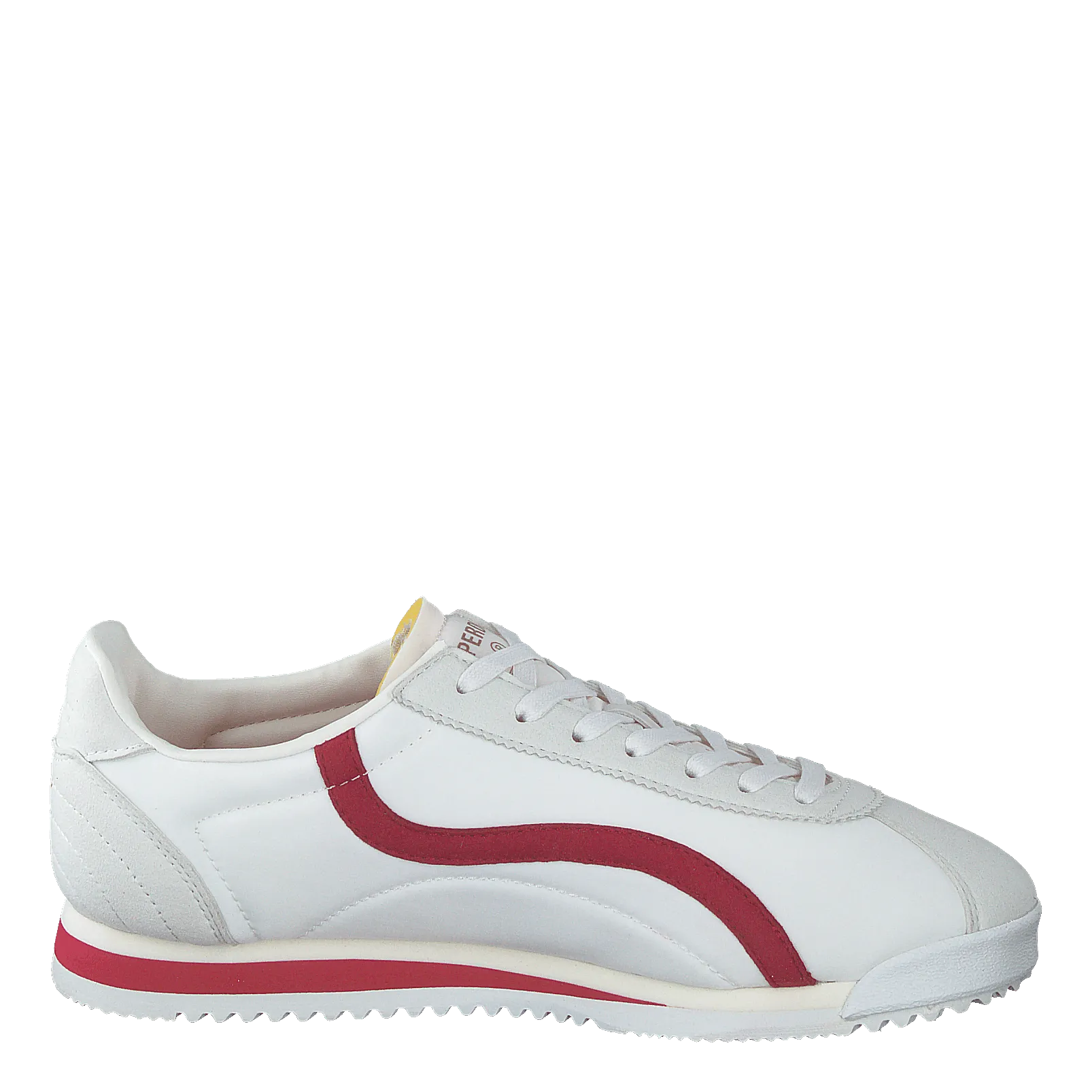 Vegan Retro Track Ov Runner Ecru/red