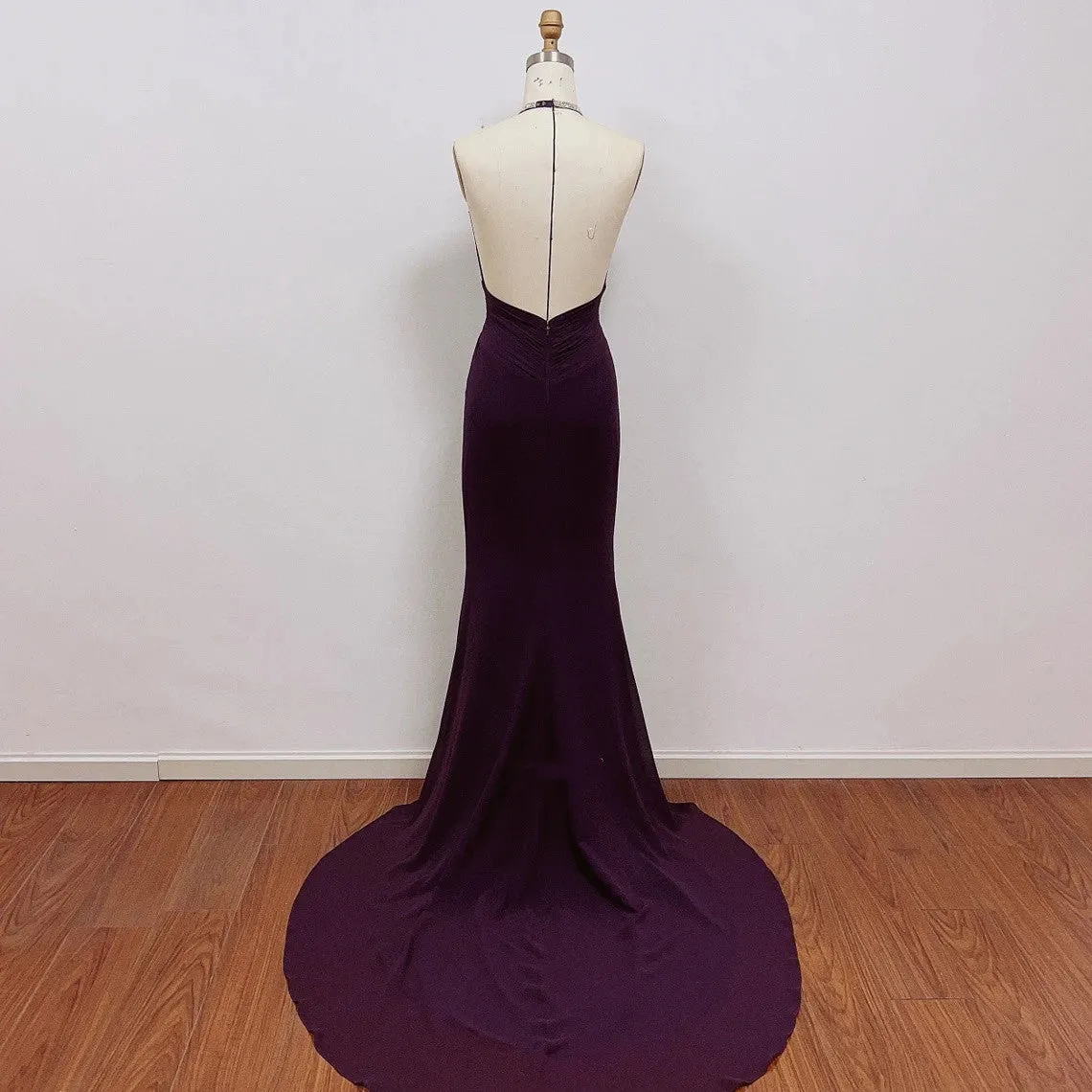 Vesper Lynd Purple Dress Casino Royale Costume