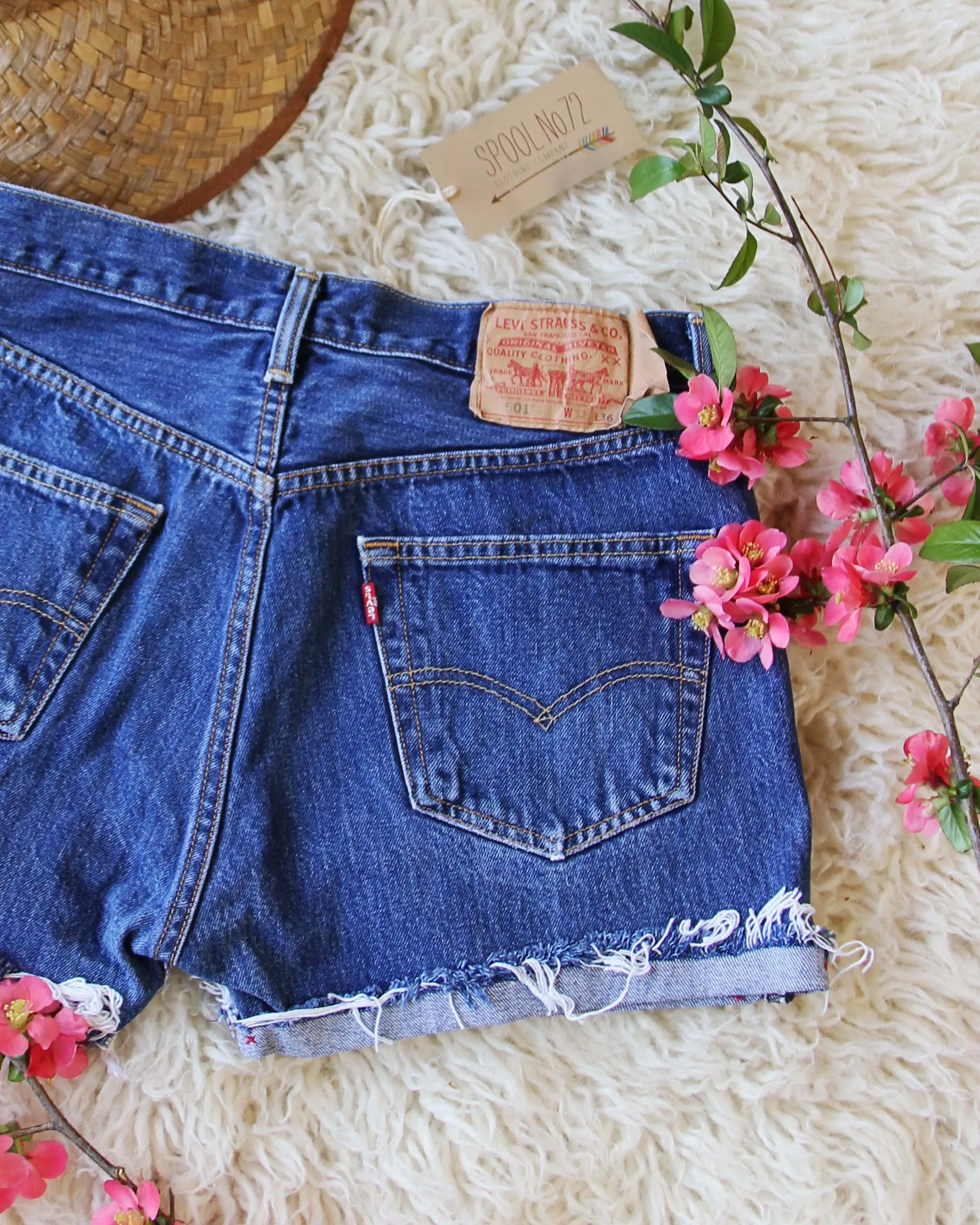 Vintage Cuffed Levi's 501