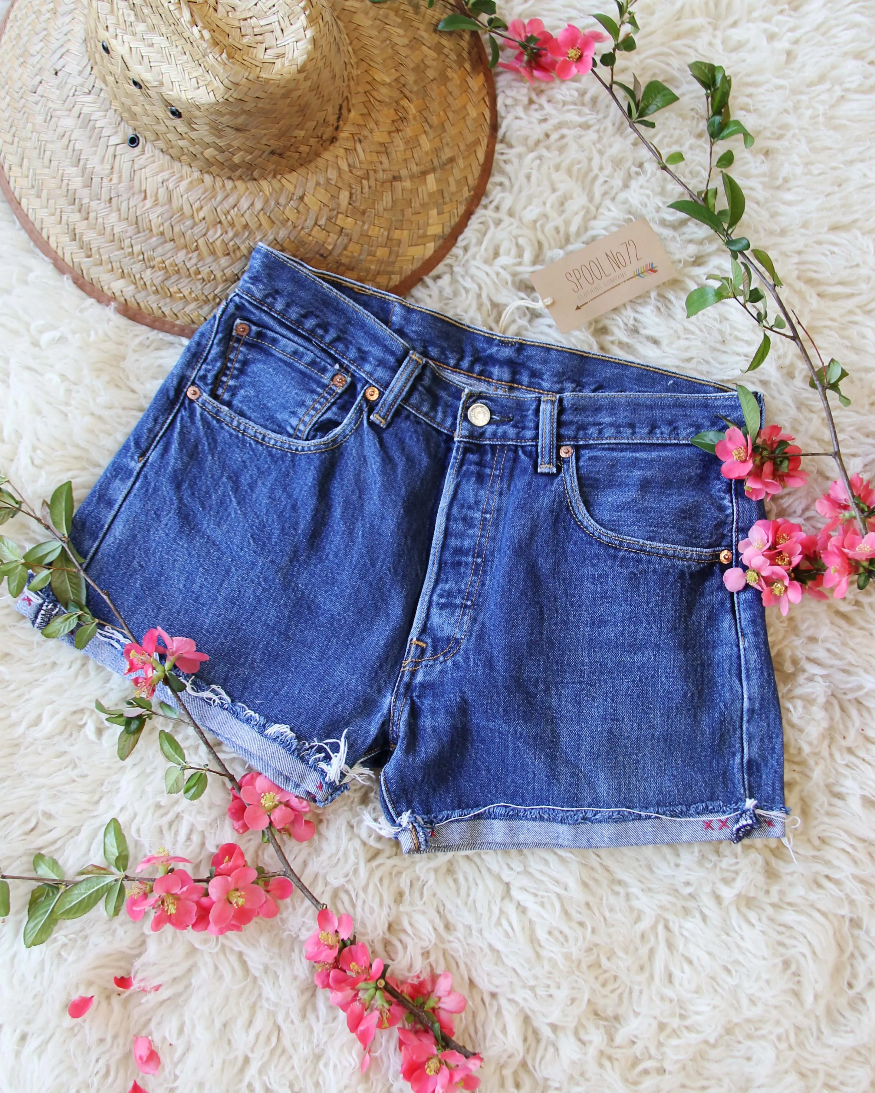 Vintage Cuffed Levi's 501