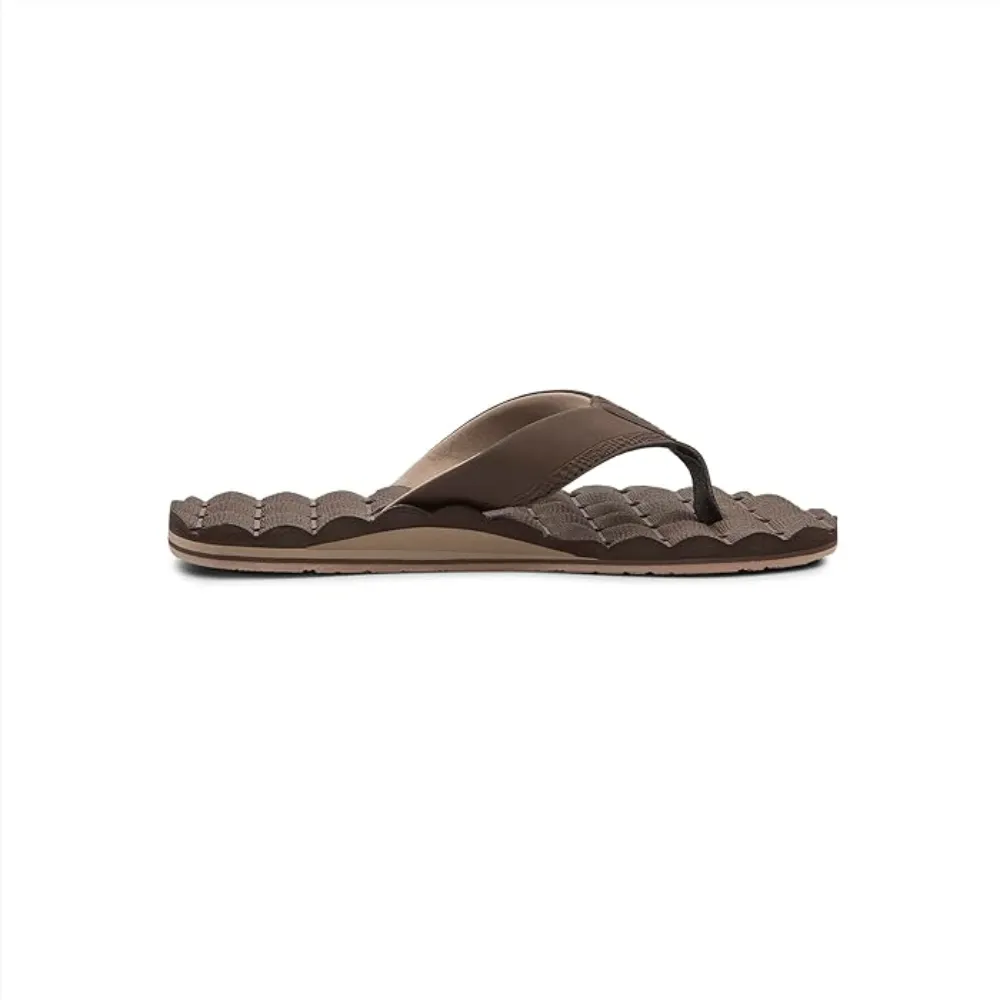 Volcom Men's Recliner Sandals- Brown