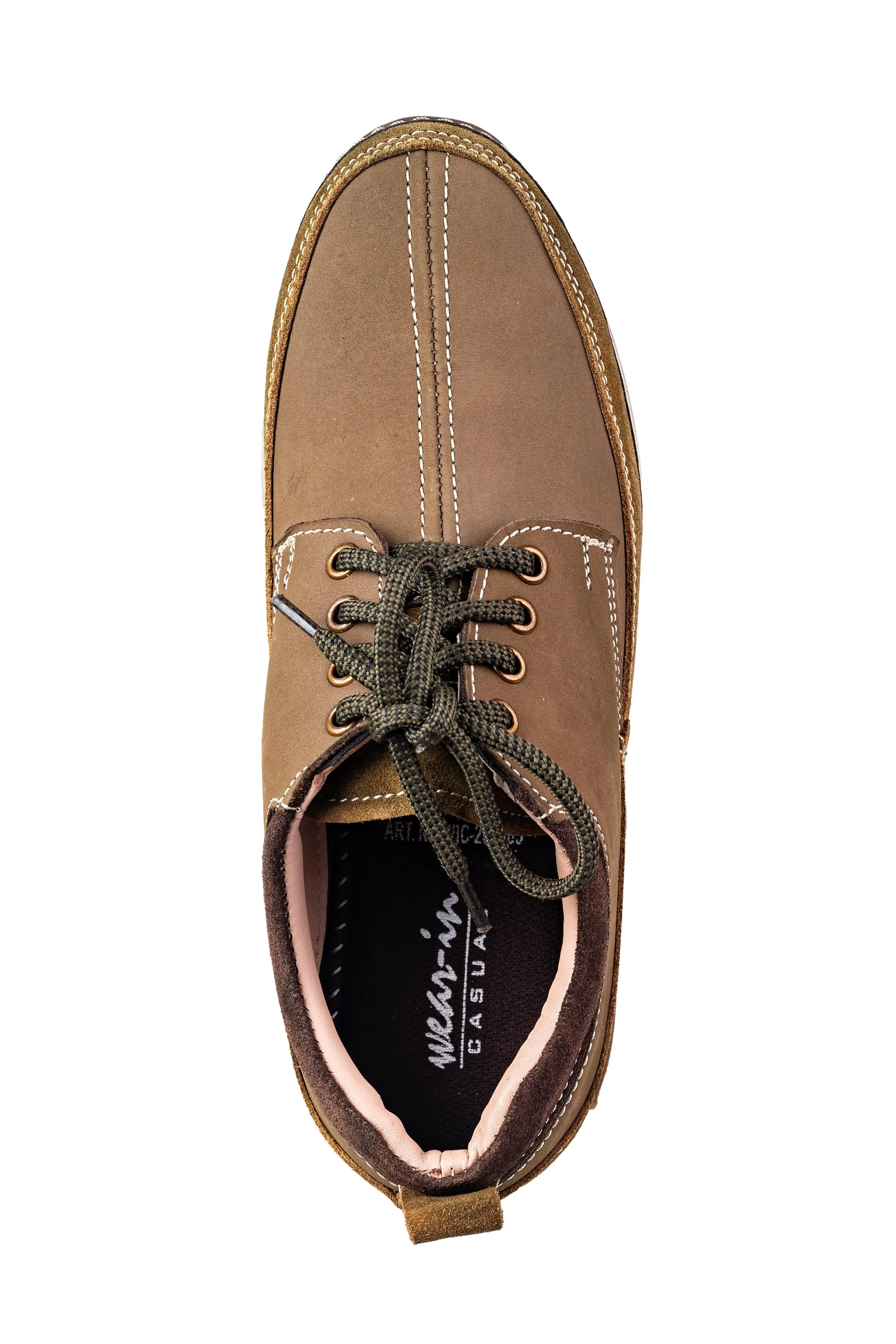 Wear In Gents Mehndi Casual Shoe