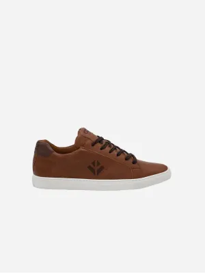 Winton Unisex Vegan Leather Sneakers | Brown