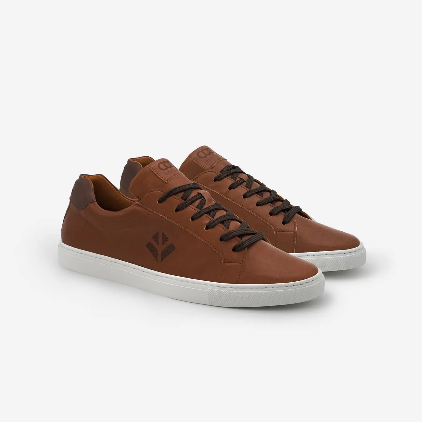 Winton Unisex Vegan Leather Sneakers | Brown