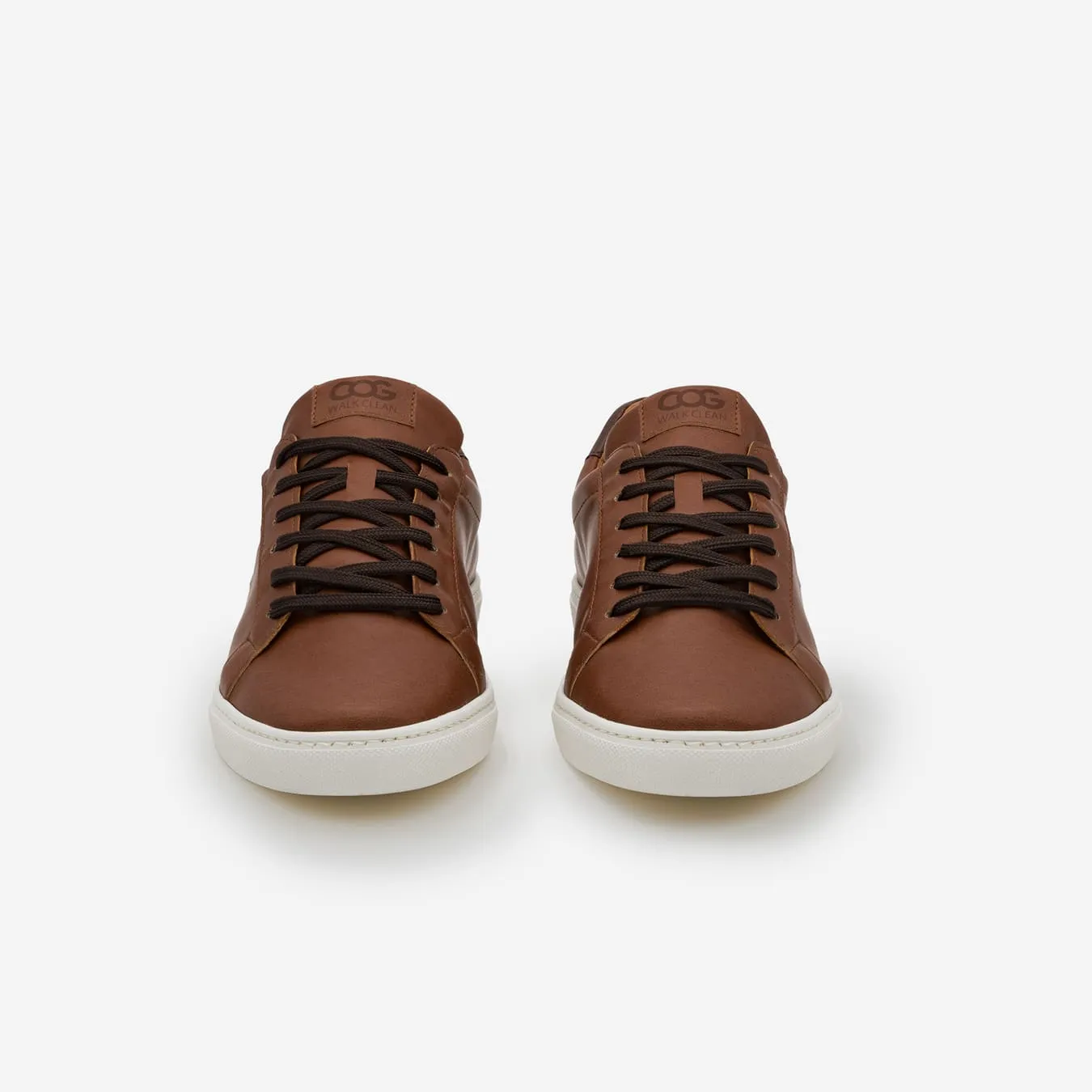 Winton Unisex Vegan Leather Sneakers | Brown