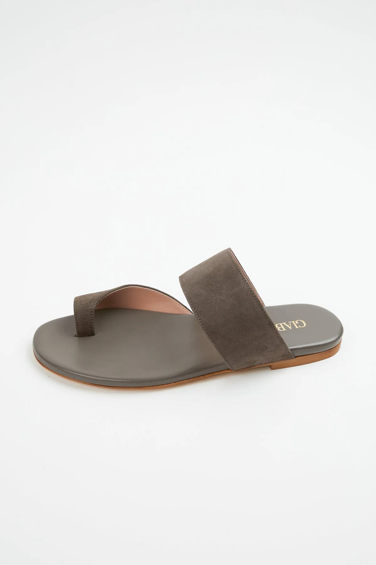ZEFIRO FLAT SUEDE SANDALS