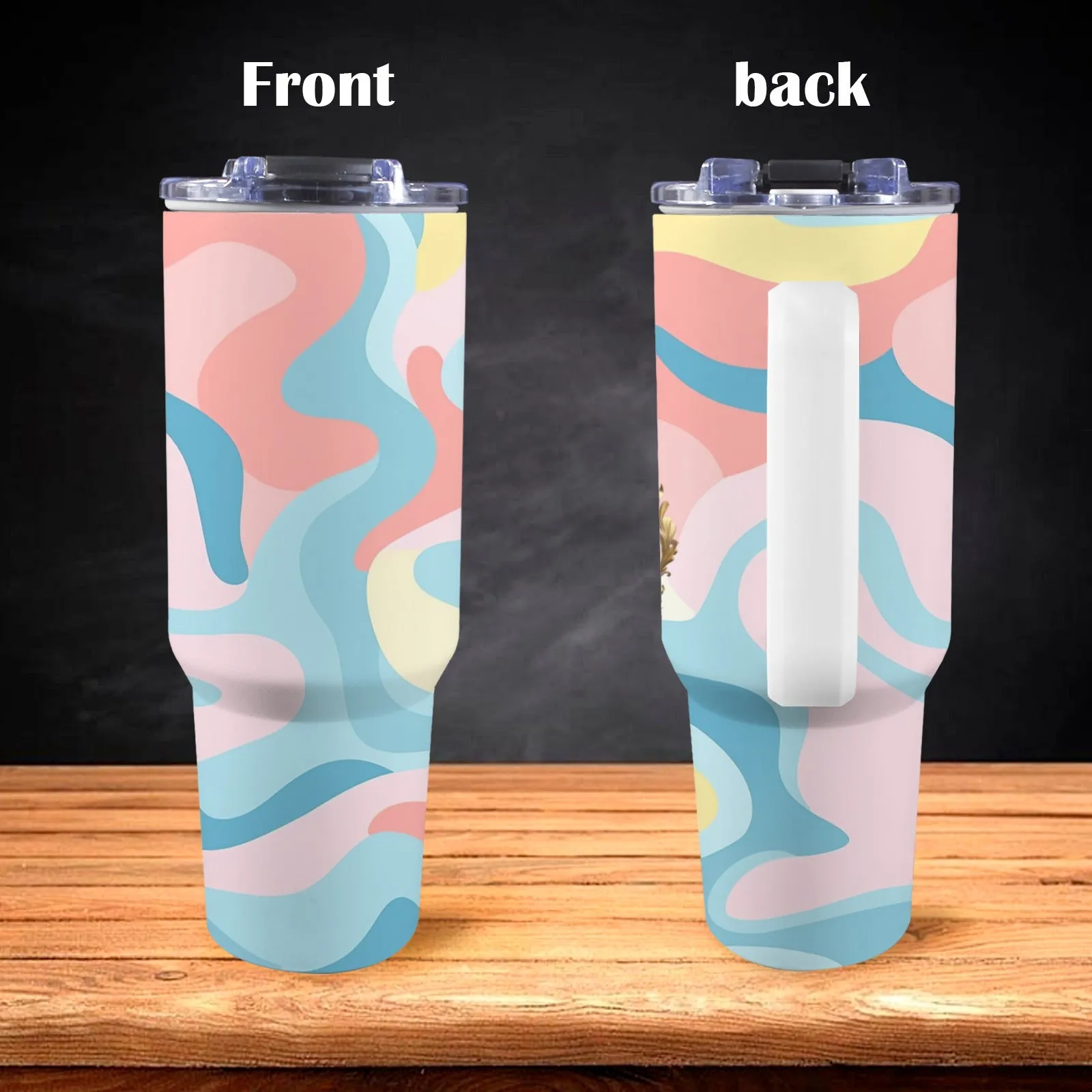 Zen Wander 40oz Tumbler with Handle