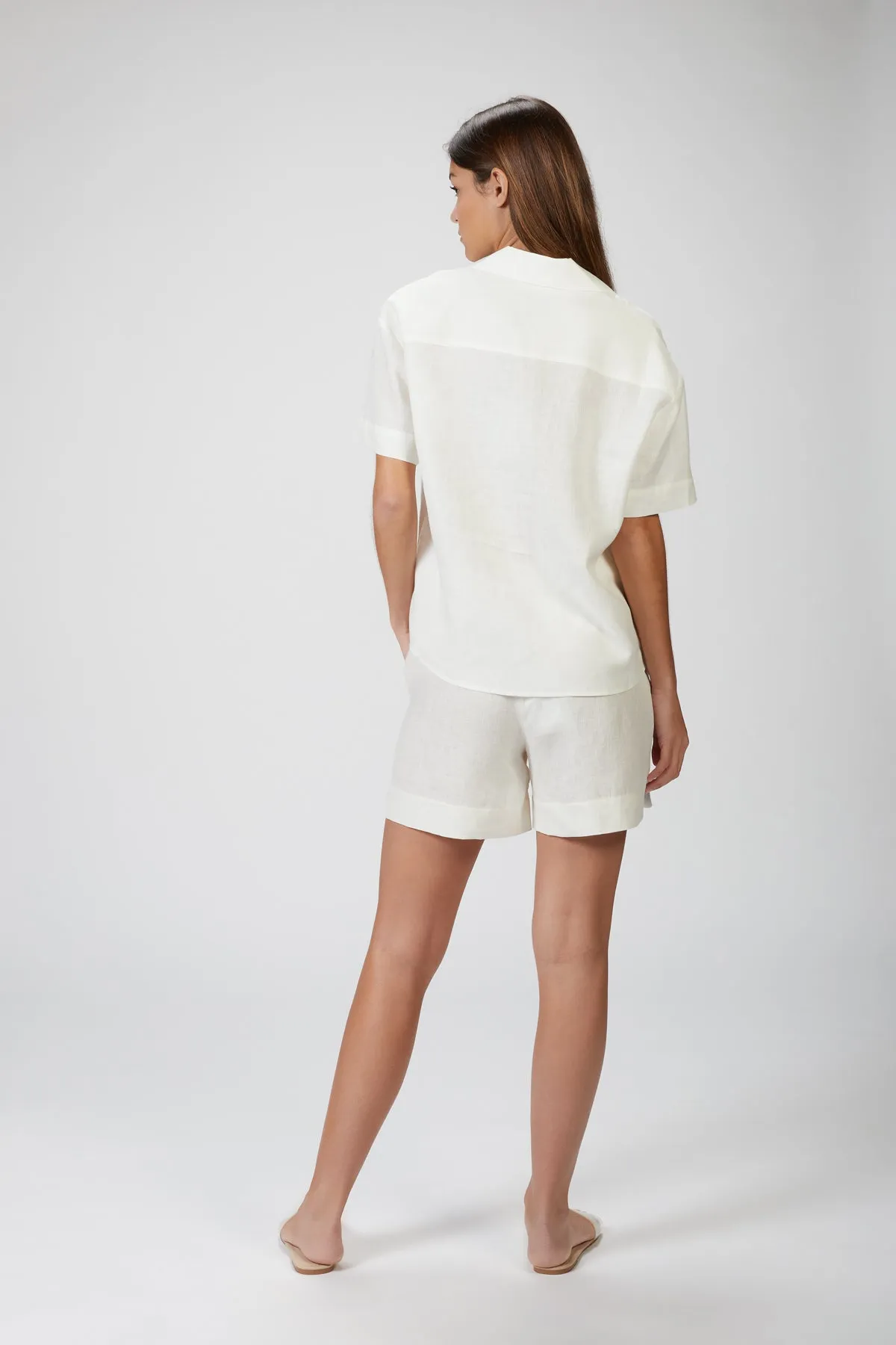 ZURICH ORGANIC LINEN SHORTS