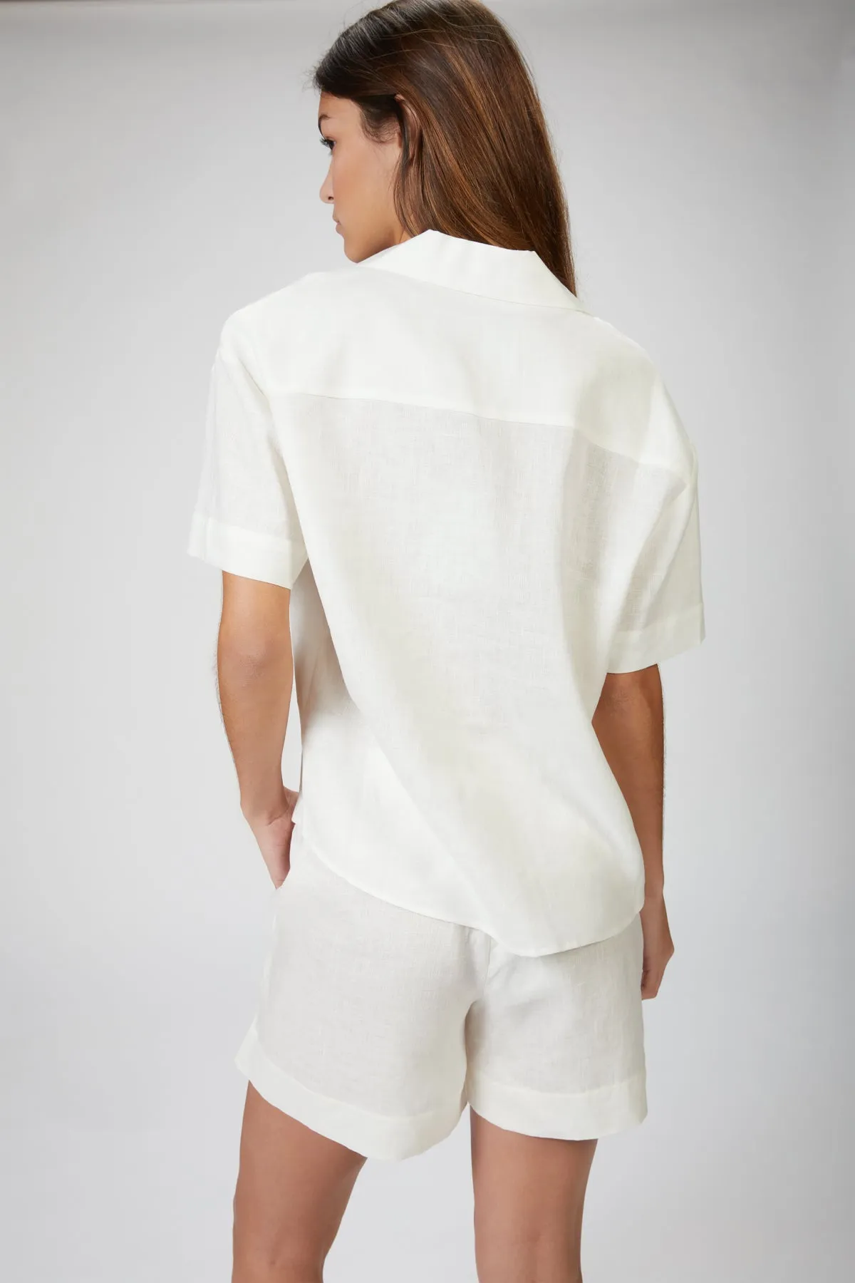 ZURICH ORGANIC LINEN SHORTS